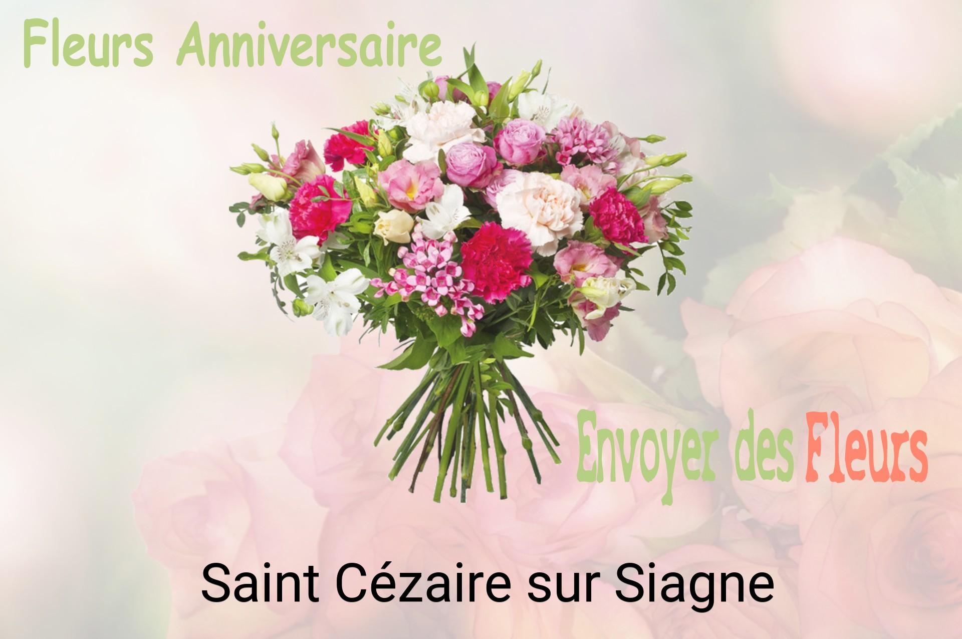 Bouquet de fleurs d’anniversaire livré à Saint-Cézaire-sur-Siagne
